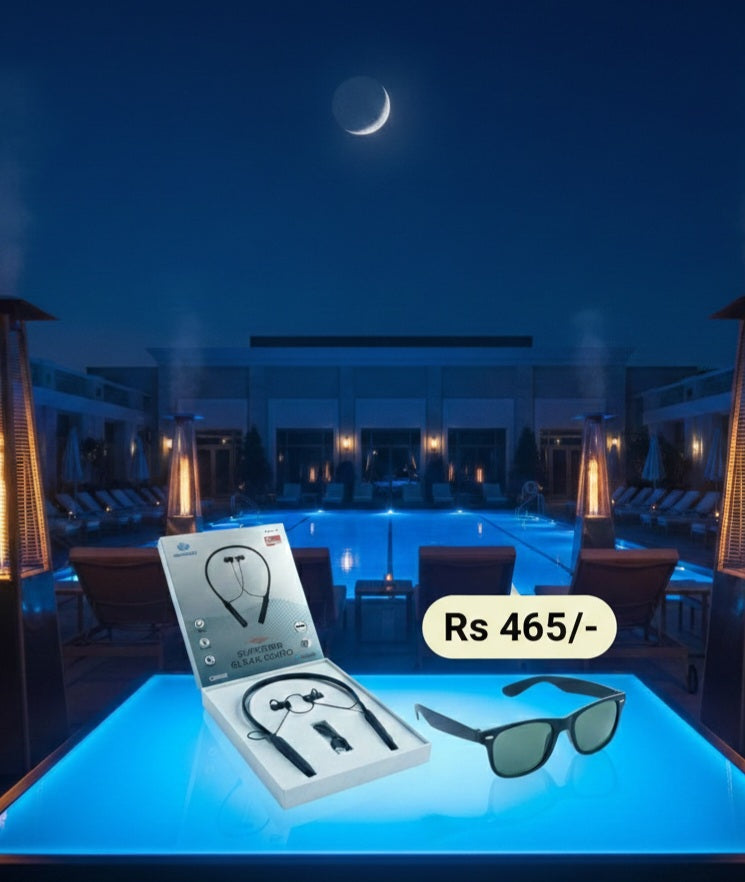 002 Ultimate Neckband + Sunglasses Combo