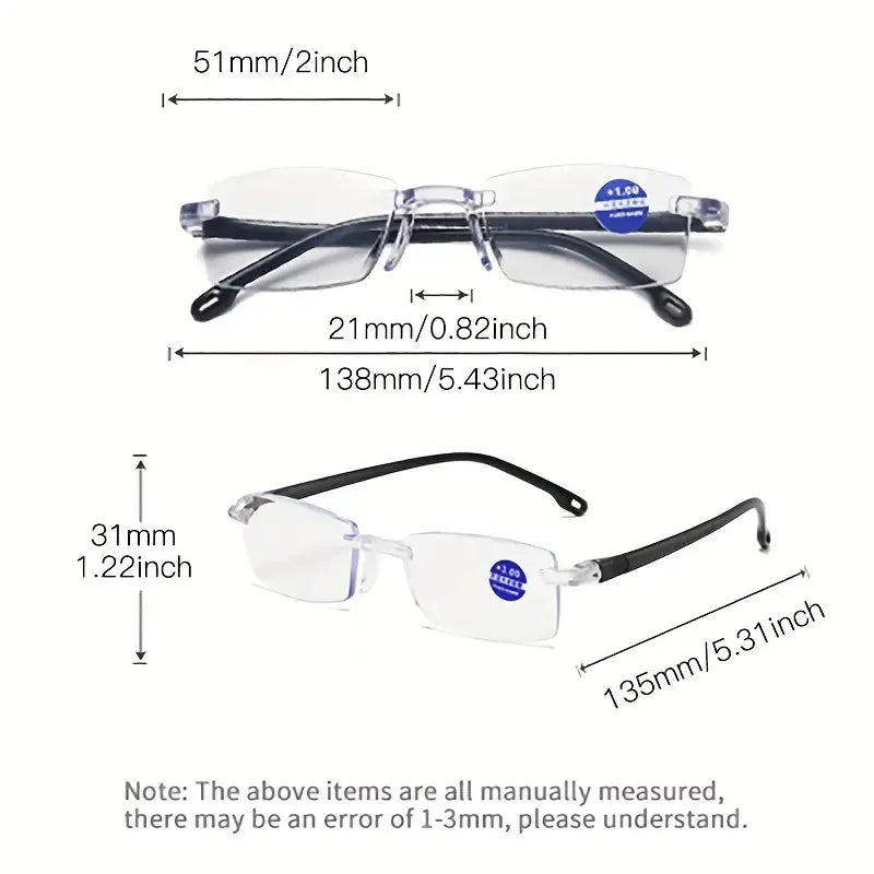 BUY 1 GET 2 FREE| Daily Use FAR & NEAR UNISEX READING GLASSES @ Just Rs.349/-