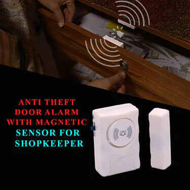 Anti Theft Door Alarm With Magnetic Sensor For Shopkeeper (SD1SH)