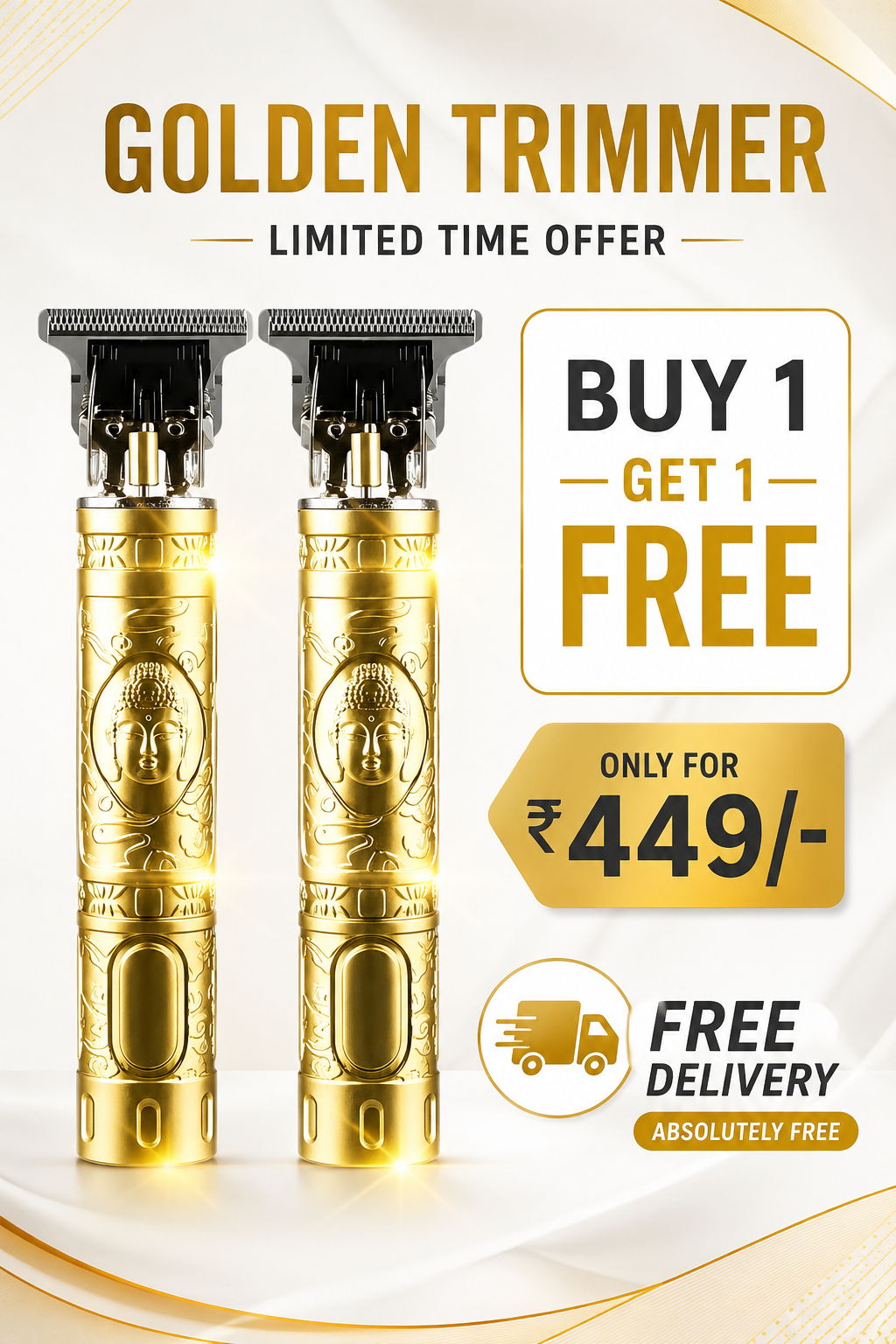 GOLDEN TRIMMER  BUY 1 + 1 FREE