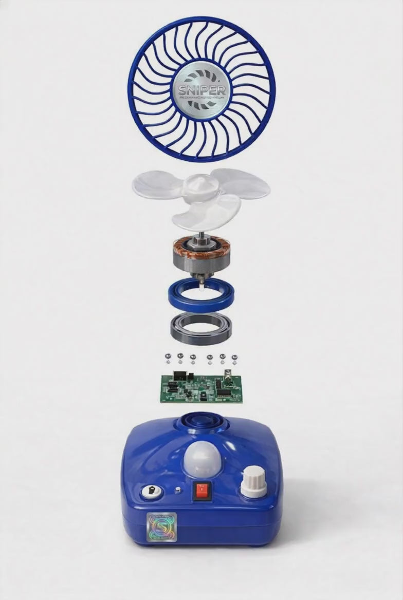 SNIPER BRAND :  FAN  USB CHARGING  USB TABLE FAN . PORTABLE , CAN BE CARRIED IN SMALL BAG . CHARGE : 45 MINUTES. FAN WORKING : 02.30 HOURS  . COLORS : RED  BLUE , WHITE  CALL 8920350870DELIVERY 2 DAYS