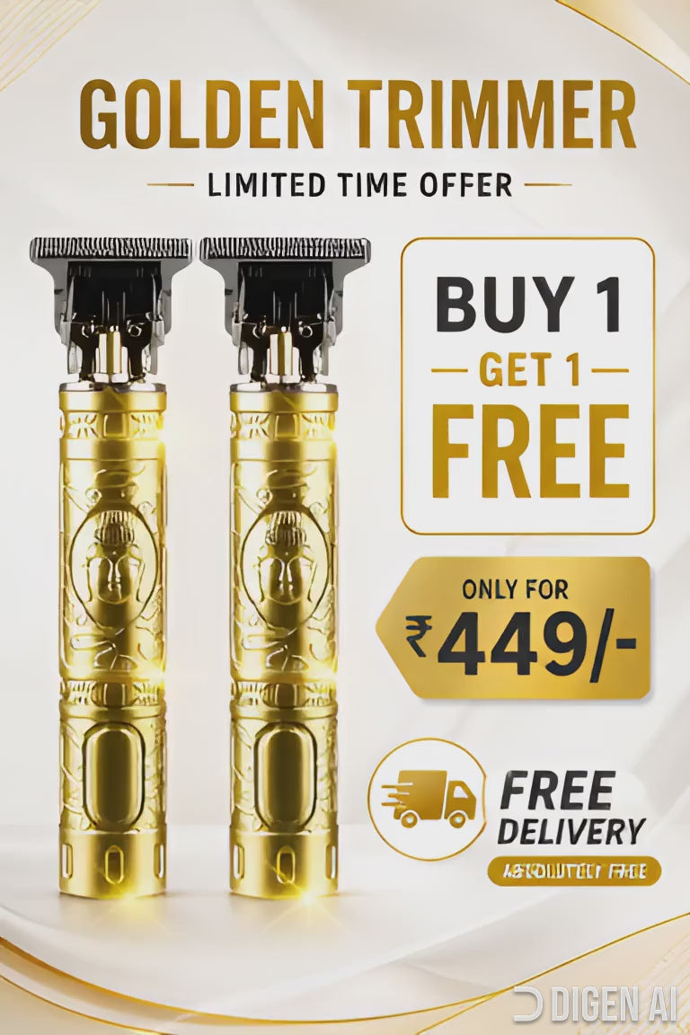 GOLDEN TRIMMER  BUY 1 + 1 FREE