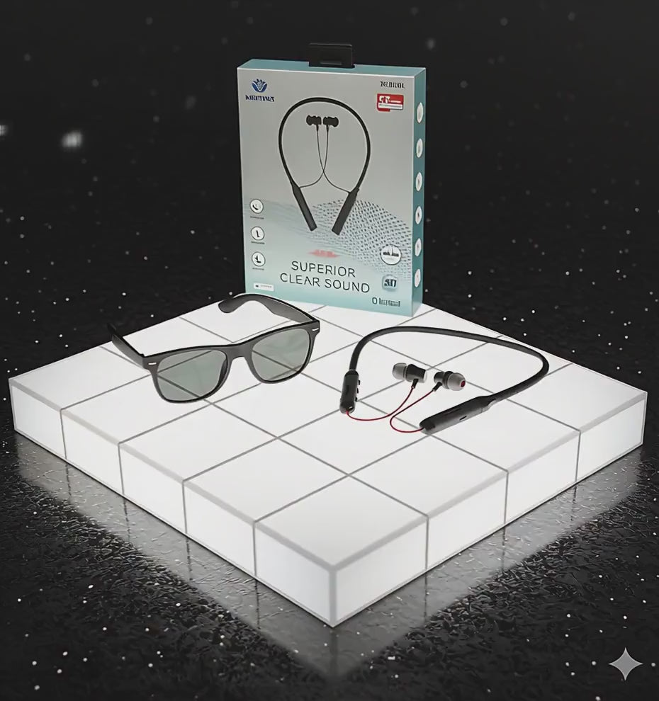 002 Ultimate Neckband + Sunglasses Combo